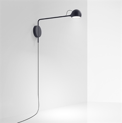 Ixa Wandleuchte Plug, anthrazit